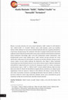 Research paper thumbnail of Hadis İlminde "Sâlih", "Sâlihu'l-hadîs" ve "Suveylih" Terimleri