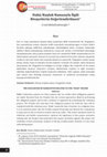 Research paper thumbnail of Duhâ/Kuşluk Namazıyla İlgili Rivayetlerin Değerlendirilmesi