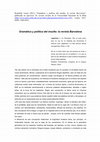 Research paper thumbnail of Gramática y política del insulto: la revista Barcelona