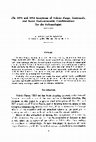 Research paper thumbnail of The 1971 and 1973 Eruptions of Volcán Fuego, Guatemala, and Some Cocio-economic Considerations