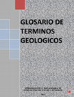 Research paper thumbnail of Glosario de Terminos Geologicos