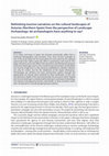 Research paper thumbnail of Rethinking tourism narratives on the cultural landscapes of Asturias (Northern Spain) from the perspective of Landscape Archaeology: Do archaeologists have anything to say?