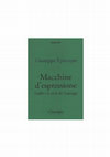 Research paper thumbnail of Macchine d'espressione. Gadda e le onde dei linguaggi