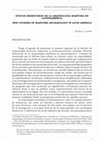 Research paper thumbnail of Nuevos derroteros de la arqueología marítima en Latinoamérica