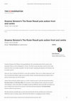 Research paper thumbnail of Graeme Simsion's The Rosie Result puts autism front and centre