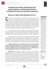 Research paper thumbnail of Desaparición forzada, militarización del espacio público y movilizaciones desde la  sociedad civil. Hacia una semiótica económica del terror en los cuerpos violentados en México