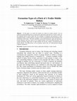 Research paper thumbnail of Formation Types of a Flock of 1-Trailer Mobile Robots