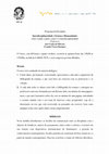 Research paper thumbnail of Interdisciplinaridade, Ciências e Humanidades: sobre a multi, a pluri, a inter e a transdisciplinaridade (2019/1). Profs. José Carlos de Oliveira e Evandro Vieira Ouriques