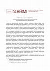 Research paper thumbnail of Schermi_Generazione di fenomeni_cfp n.6.pdf