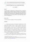 Research paper thumbnail of A Poética Do Mangá Para Garotos: Apontamentos Iniciais