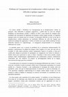 Research paper thumbnail of Problèmes de l’enseignement de la morphosyntaxe verbale en géorgien : deux difficultés et quelques suggestions (RESUME)