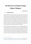 Research paper thumbnail of The Dark Face of Climate Change: Climate Refugees.pdf