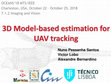 Research paper thumbnail of 3D Model-based estimation for UAV tracking