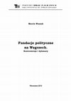 Research paper thumbnail of Fundacje polityczne na Węgrzech.pdf