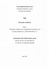 Research paper thumbnail of Tesis de doctorado: Sociedad y religión en la iconografía del período Calcolítico en el Levante meridional (ca. 4500-3800/3600 a.C.)