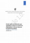 Research paper thumbnail of Estudo sobre os obstáculos que impedem o sucesso no ensino da Matemática e Ciências Naturais no Ensino Secundário - 
PROJECTO PILOTO- MANICA E SOFALA