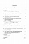 Research paper thumbnail of Reinventing Maimonides in Contemporary Jewish Thought  Table of Contents