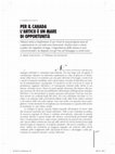 Research paper thumbnail of Per il Canada l’artico è un mare di opportunità