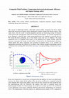 Research paper thumbnail of Composite Tidal Turbine: Compromise between hydrodynamic efficiency and impact damage safety