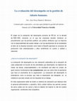 Research paper thumbnail of La evaluación del desempeño en la gestión de talento humano.docx