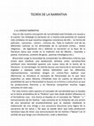 Research paper thumbnail of Teoria de la narrativa-converted