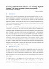 Research paper thumbnail of Increasing Behind-the-border Measures and Growing Digitisable Economy: The Need to Re-consider Market Access Analysis Myths and Realities of Trade Statistics