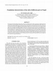 Research paper thumbnail of Foundation characteristics of the soils of different parts of Nepal.