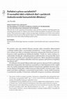 Research paper thumbnail of Defektní a přece socialističtí? O normalitě žáků zvláštních škol v počátcích československé komunistické diktatury (Defective but still socialist? On the normality of pupils in special schools at the beginning of the Czechoslovak communist dictatorship)