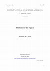 Research paper thumbnail of Traitement du Signal Numérique