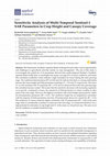 Research paper thumbnail of Sensitivity Analysis of Multi-Temporal Sentinel-1 SAR Parameters to Crop Height and Canopy Coverage