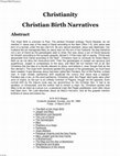 Research paper thumbnail of Christian Birth Narratives