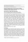 Research paper thumbnail of Pengaruh Pemahaman Materi Ke-Darul-Ulum-an Terhadap Peningkatan Akhlak Mahasiswa Universitas Pesantren Tinggi Darul Ulum Jombang Tahun Akademik 2016-2017