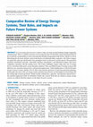 Research paper thumbnail of Comparative Review of Energy Storage Systems, Their Roles, and Impacts on Future Power Systems