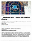 Research paper thumbnail of The Death and Life of the Jewish Century - Boston Review