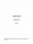 Research paper thumbnail of Can Cultures Be Wrong? A Dialogue on Relativism