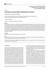 Research paper thumbnail of Journalism and Social Media: Redistribution of Power