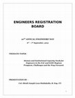 Research paper thumbnail of ENGINEERS REGISTRATION BOARD