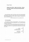 Research paper thumbnail of Stimme in der Wüste – Rufer in der Wüste – Weg in der Wüste: Struktur und Interpretationsgeschichte von Jes 40,3