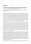 Research paper thumbnail of John Holt Il diritto di controllare il proprio apprendimento