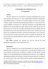 Research paper thumbnail of CONCEPTION OF COMMUNITY LAW