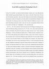 Research paper thumbnail of Israels Rolle im politischen Machtgefüge in Dan 10 (Tagung "Macht. Herrschaft. Wahrheit. - Autoritätsprobleme in Theologie und Gesellschaft", 08.-09.05.2018, Ev.-Theol. Fakultät der Ruhr-Universität Bochum)