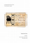 Research paper thumbnail of Salas de Cinema no Rio de Janeiro: 1896 - 1995