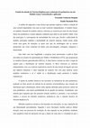 Research paper thumbnail of Estudo do método de Newton-Raphson para estimação de parâmetros em um Modelo Linear Generalizado e aplicação