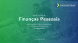 Research paper thumbnail of Finanças pessoais