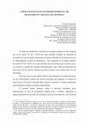 Research paper thumbnail of A DESSACRALIZAÇÃO DA SOCIEDADE OCIDENTAL - DO RENASCIMENTO À REVOLUÇÃO CIENTÍFICA