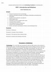 Research paper thumbnail of Synopsis and Documents for the course Eschatology in Judaism in 6 teaching units : UNIT 1: Introduction and Definitions