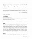 Research paper thumbnail of Narrativas jornalísticas da greve geral da Argentina e Brasil de 2017: intrigas, conflitos e personagens