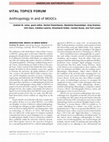 Research paper thumbnail of American Anthropologist: VITAL TOPICS FORUM Anthropology in and of MOOCs INTRODUCTION: MOOCS AS MEDIA WORLD