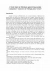 Research paper thumbnail of L'olivier dans la littérature agronomique arabe L'adaptation-traduction de l'héritage gréco-romain