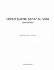 Research paper thumbnail of Usted puede sanar su vida